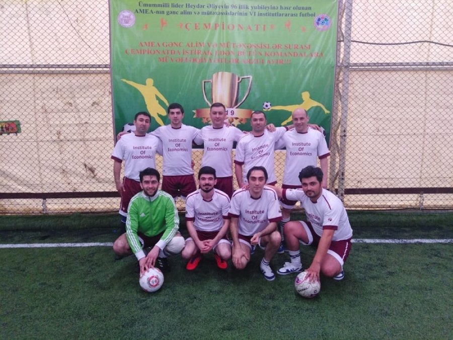 İqtisadiyyat İnstitutunun futbol komandası ikinci oyunda da qalib oldu