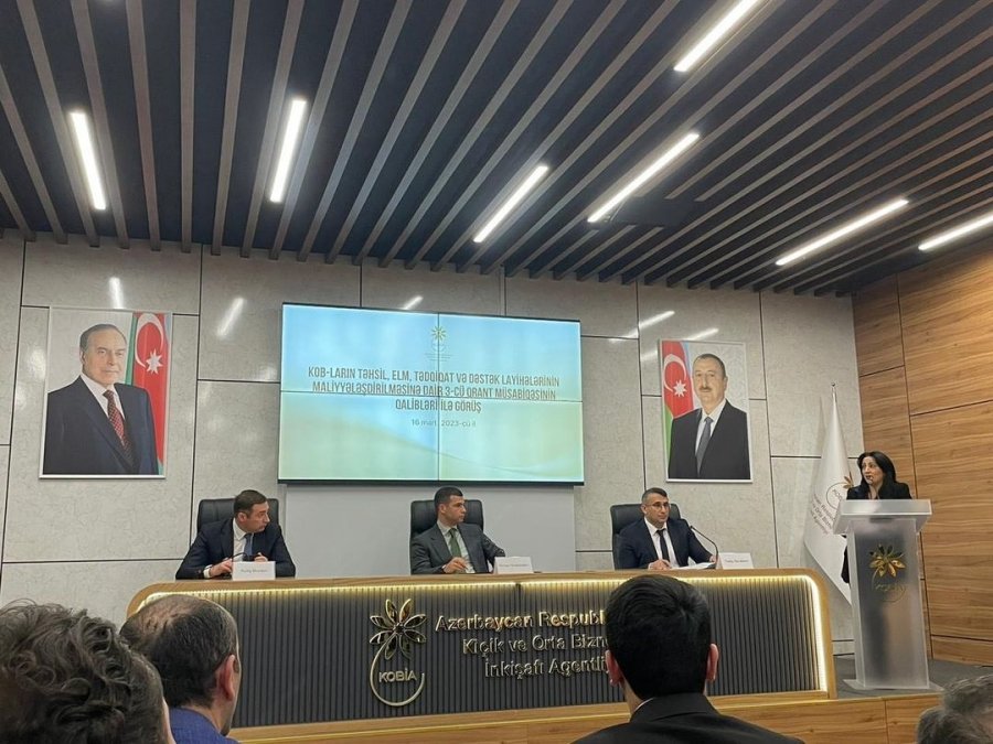 KOBİA-da “Azərbaycanda sosial sahibkarlığın inkişafı” kitabı təqdim olunub