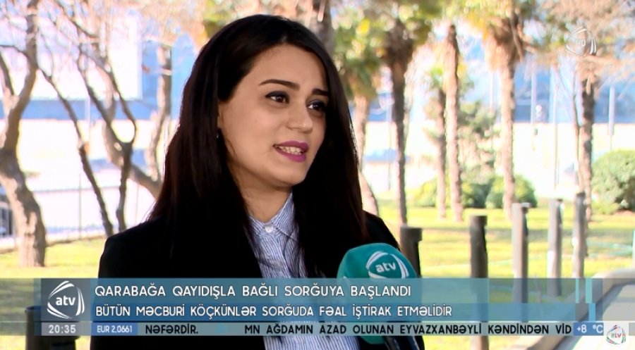 Qarabağa qayıdışla bağlı sorğuya başlandı