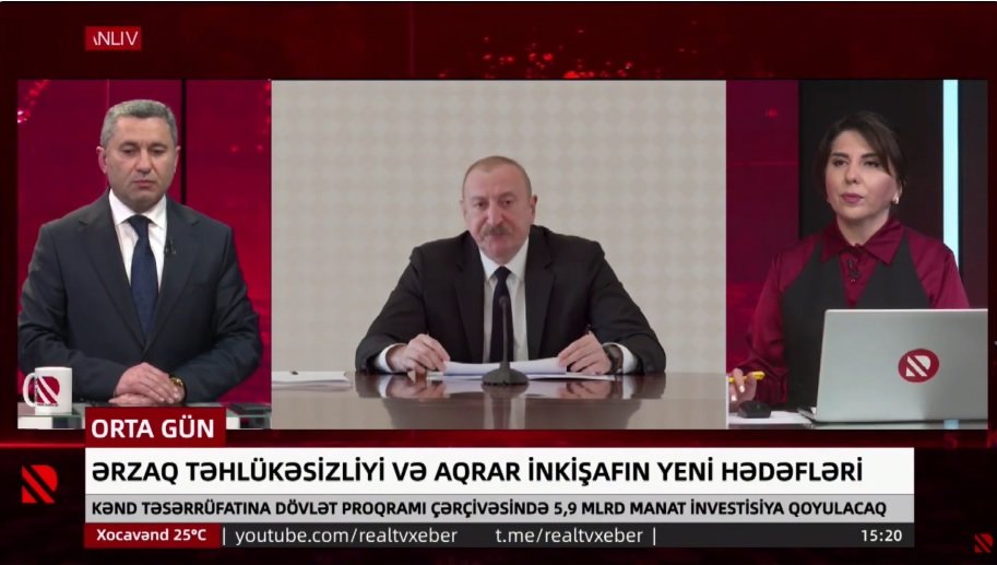 Ərzaq təhlükəsizliyi və aqrar inkişafın yeni hədəfləri