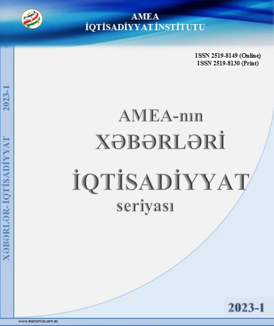 Printed out the new edition of magazine of “News” Economic series, ANAS 2023-1