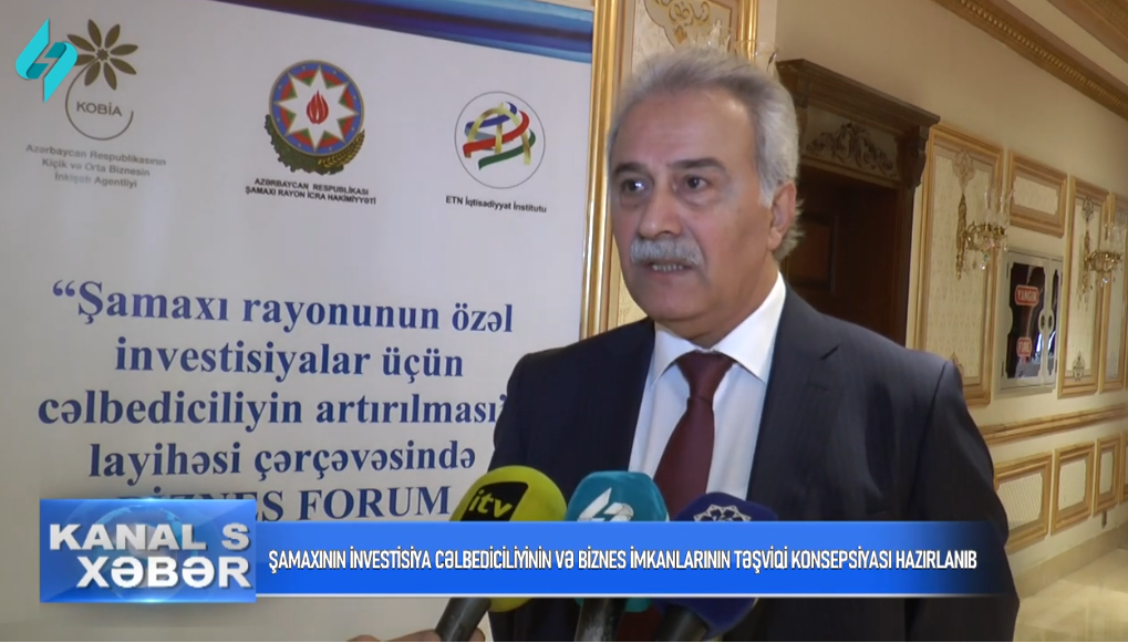 “Şamaxı rayonunun özəl investisiyalar üçün cəlbediciliyinin artırılması” layihəsi çərçivəsində biznes forum